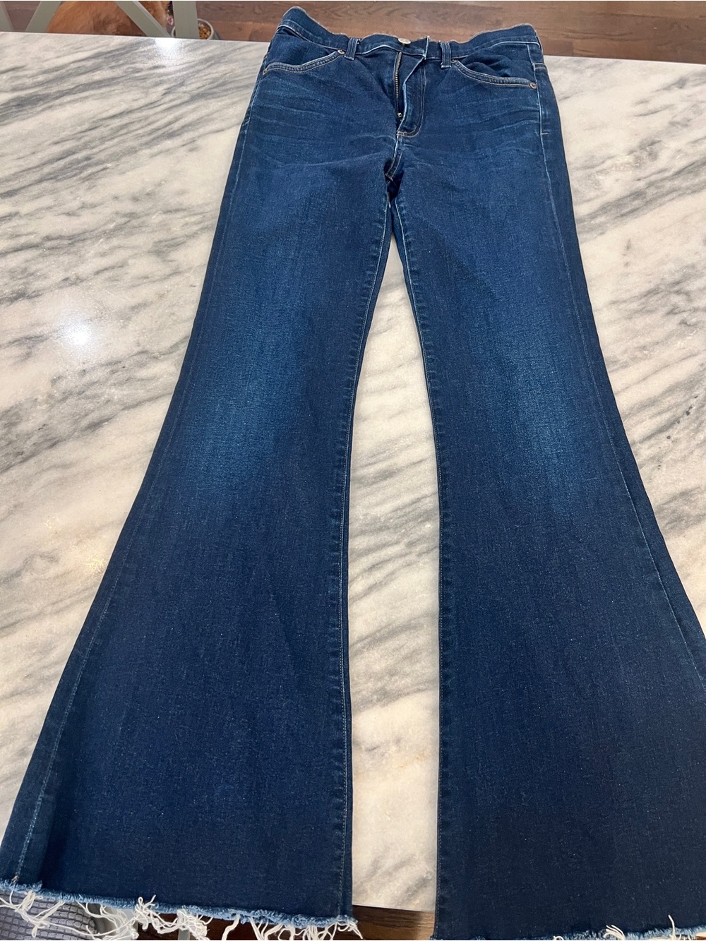 Citizens Of Humanity Deep Indigo Wide-Leg Jeans